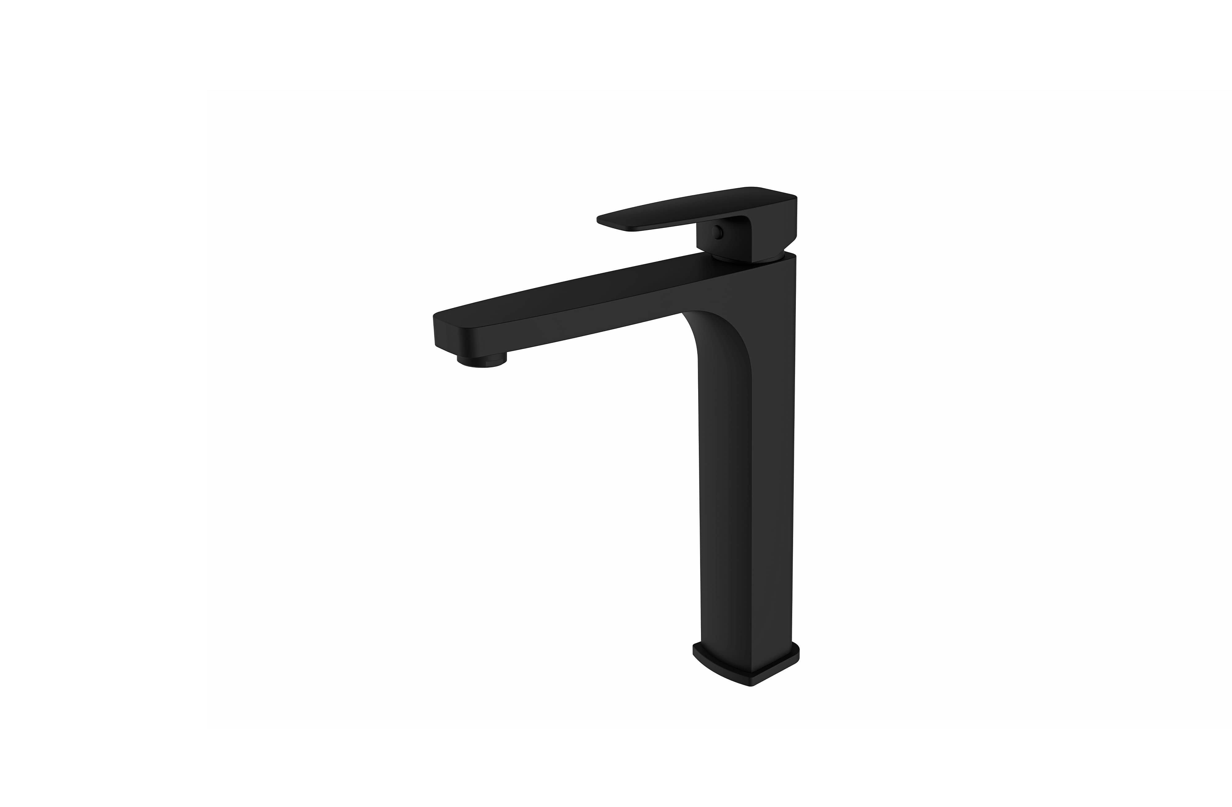 Aquatica Grifería Negro Matte Llave de Lavabo 30112 Terentti