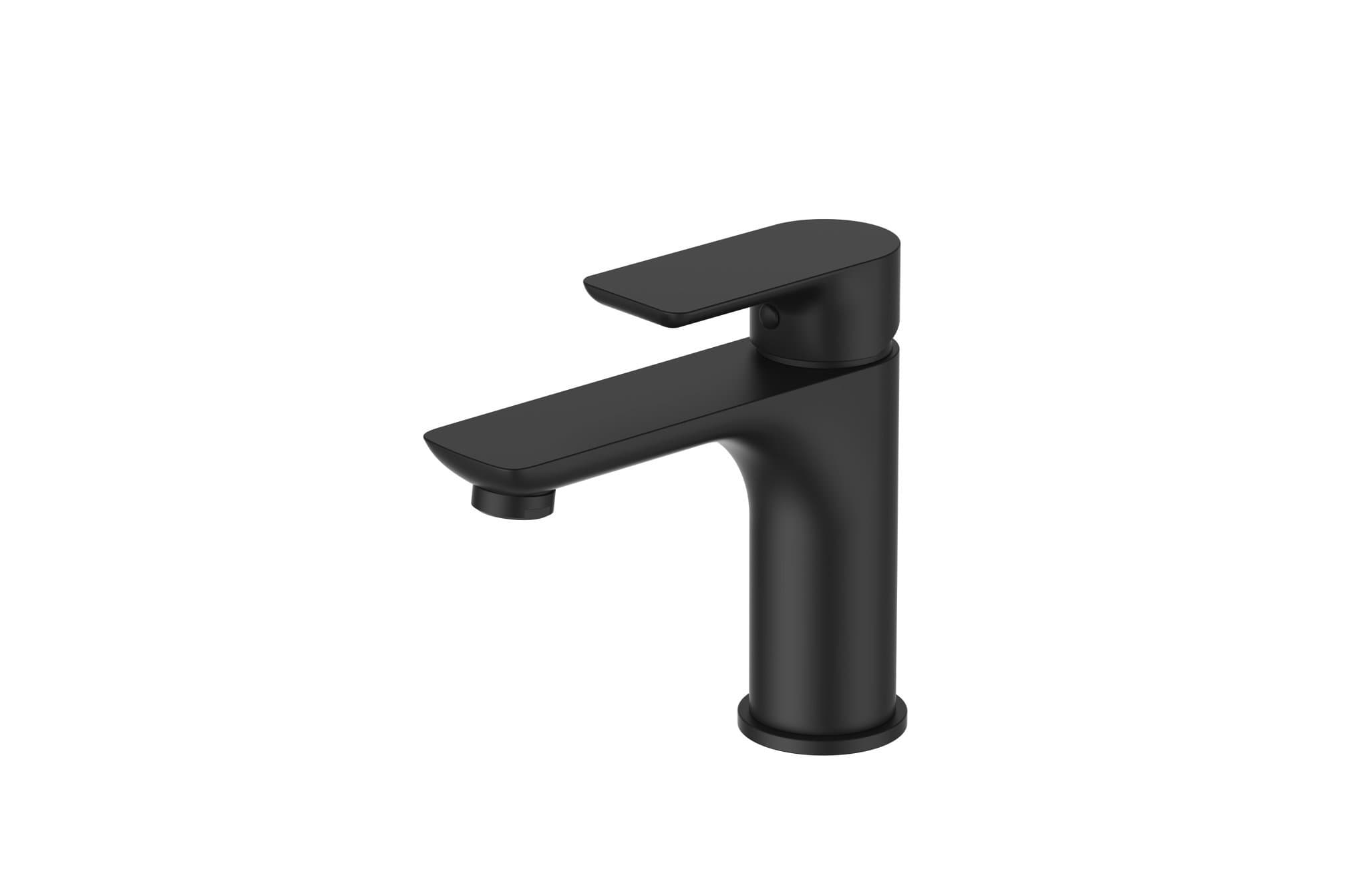 Aquatica Grifería Negro Matte Llave de Lavabo 12111 Terentti