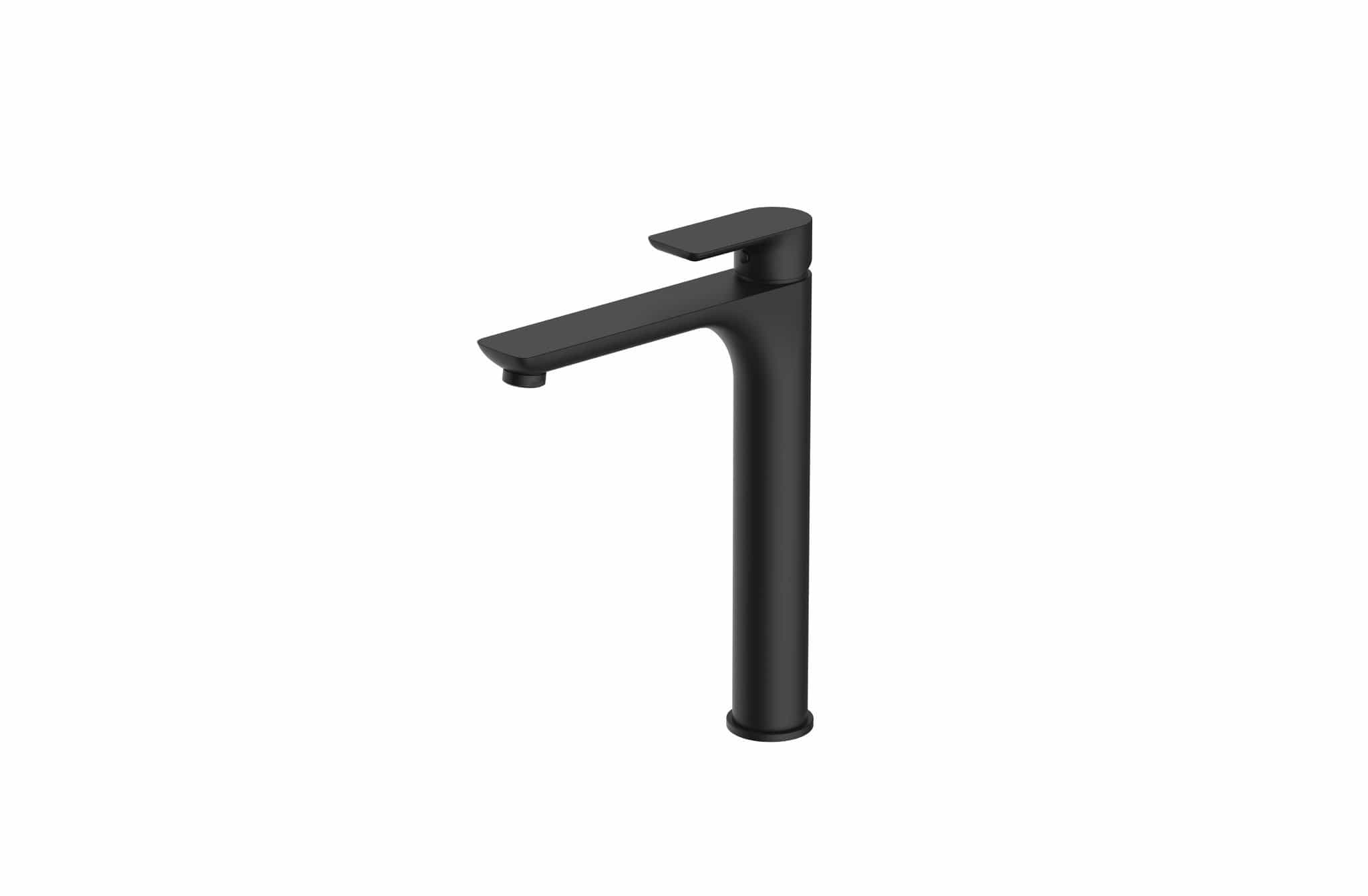 Aquatica Grifería Negro Matte Llave de Lavabo 12112 Terentti